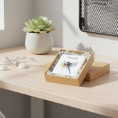 Farbenfrohe Libelle anpassbar Magnet