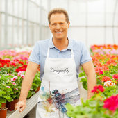 farbenfrohe Libelle anpassbar Schürze