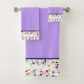 farbenfrohe Libellen Badhandtuch Set (Insitu)