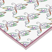 Farbenfrohe Libellen Kurzer Tischläufer (Ecke)