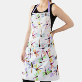 Farbenfrohe Libellen Schürze (InSitu)