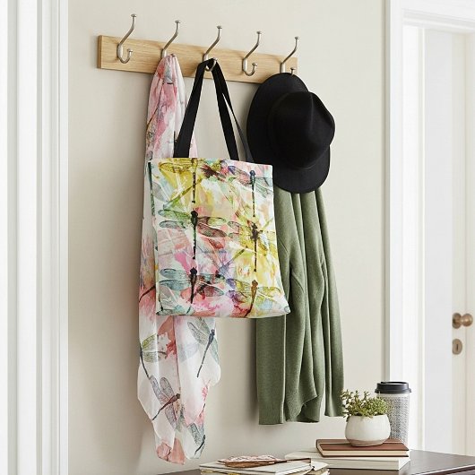 Farbenfrohe Libellen Tasche