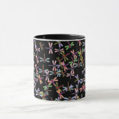 farbenfrohe Libellen-Tasse Tasse (Zentrum)