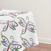 Farbenfrohe Libellen Tischdecke (Beispiel)