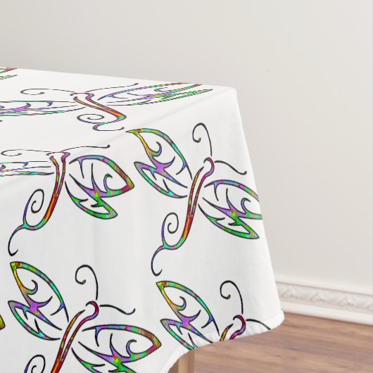 Farbenfrohe Libellen Tischdecke (Beispiel)
