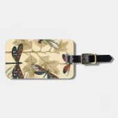 Farbenfrohe Libellen über den Blätter schweben Gepäckanhänger (Vorderseite horizontal)