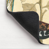 Farbenfrohe Libellen über den Blätter schweben Mousepad (Ecke)