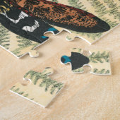 Farbenfrohe Libellen über den Blätter schweben Puzzle (Seite)