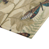 Farbenfrohe Libellen über den Blätter schweben Schneidebrett (Ecke)