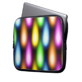 Farbenfrohe Lichteffekte Laptopschutzhülle (Vorderseite Links)