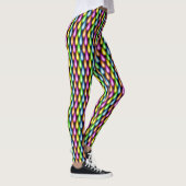 Farbenfrohe Lichteffekte Leggings (Rechts)