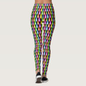 Farbenfrohe Lichteffekte Leggings (Rückseite)