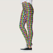 Farbenfrohe Lichteffekte Leggings (Links)