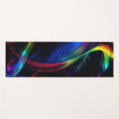 Farbenfrohe Lichter Yoga Mat Yogamatte (Vorderseite (Horizontal))