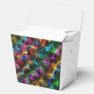 Farbenfrohe Lichtexplosion Geschenkschachtel