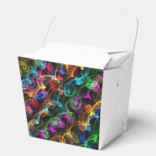 Farbenfrohe Lichtexplosion Geschenkschachtel (Vorderseite)