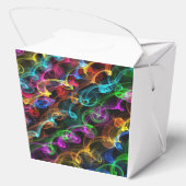 Farbenfrohe Lichtexplosion Geschenkschachtel (Rückseite)