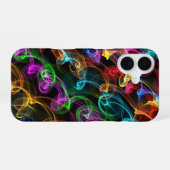 Farbenfrohe Lichtexplosion iPhone 16 Hülle (Rückseite (Horizontal))