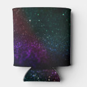 Farbenfrohe Lichtunschärfe: Abstrakter Hintergrund Dosenkühler (Rückseite)