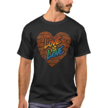 Farbenfrohe Liebe ist Liebe Unisex