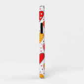 Farbenfrohe Liebe Muster Case-Mate iPhone Hülle (Hinten/Rechts)