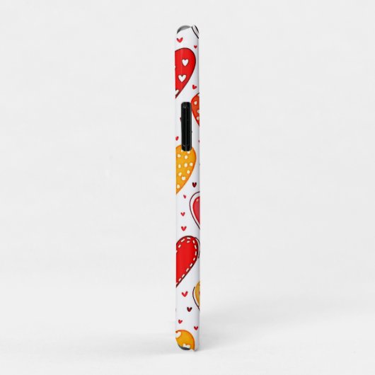 Farbenfrohe Liebe Muster Case-Mate iPhone Hülle (Hinten/Rechts)