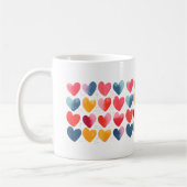 Farbenfrohe Liebe Tasse (Links)
