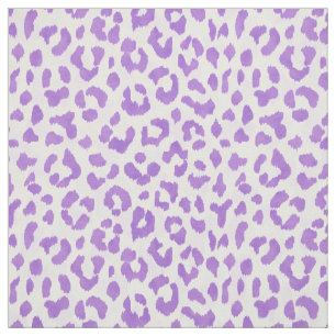 Farbenfrohe lila Cheetah-Druckmuster Stoff