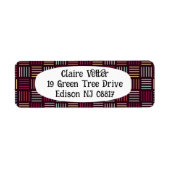 Farbenfrohe Linien aufgetragen (Vorne)