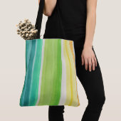 Farbenfrohe Linien Tasche (Von Nahem)