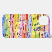 Farbenfrohe Linien Wasserfarben Abstrakt Case-Mate iPhone Hülle (Rückseite (Horizontal))