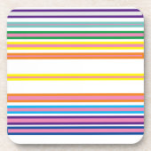 Farbenfrohe Lining Top Qualität Getränkeuntersetzer (Vorderseite)