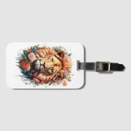 Farbenfrohe Lion King Luggage Tag Gepäckanhänger