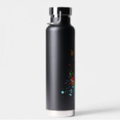 Farbenfrohe Lion Paint Artistic Splash Trinkflasche (Rechts)