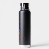 Farbenfrohe Lion Paint Artistic Splash Trinkflasche (Links)
