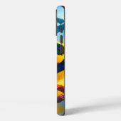 Farbenfrohe Lions Fall Case-Mate iPhone Hülle (Rückseite / Links)