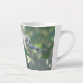 Farbenfrohe Little Bird Design Latte Tasse (Rechts)