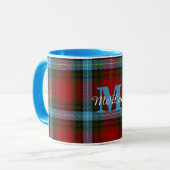 Farbenfrohe Livingstone / MacLay Kariert Tasse (Vorderseite Links)