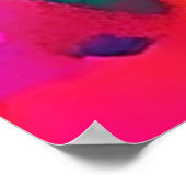 Farbenfrohe Lizard Art Design Poster (Ecke)