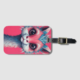 Farbenfrohe Llama Fun & Quirky Gepäckanhänger