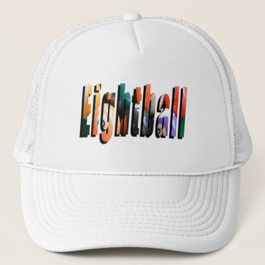 Farbenfrohe Logos, Truckerkappe (Vorderseite)