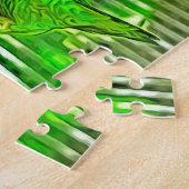 Farbenfrohe Loris auf einem Ast - Papageien - Gemä Puzzle (Seite)