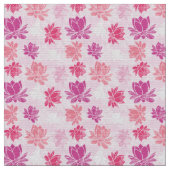Farbenfrohe Lotus-Blume Stoff (Nahaufnahme)