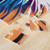 Farbenfrohe Löwe 20" * 30" Puzzle, 1014 Stück Puzzle (Seite)