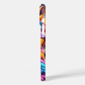 farbenfrohe Löwe Case-Mate iPhone Hülle (Rückseite / Links)