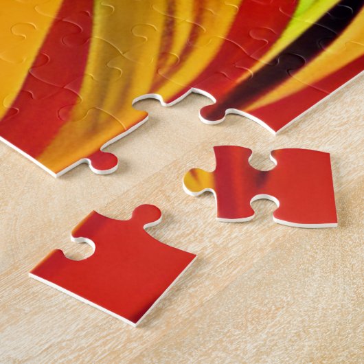 Farbenfrohe Löwe Digitale Kunst Puzzle (Seite)