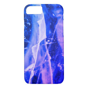 Farbenfrohe Luminy Abstrakt Blue White Navy Leggin Case-Mate iPhone Hülle