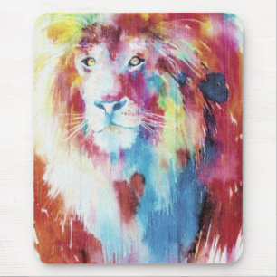 farbenfrohe Lunge Mousepad