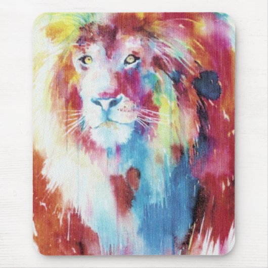 farbenfrohe Lunge Mousepad (Vorne)