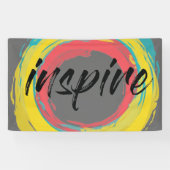 Farbenfrohe, lustige, moderne, lebendige coole Ges Banner (Horizontal)